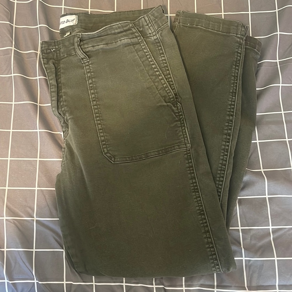 Green pants